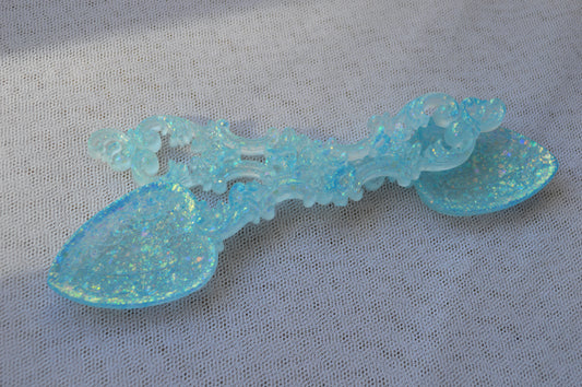 Potion Spoon ice blue with glitter